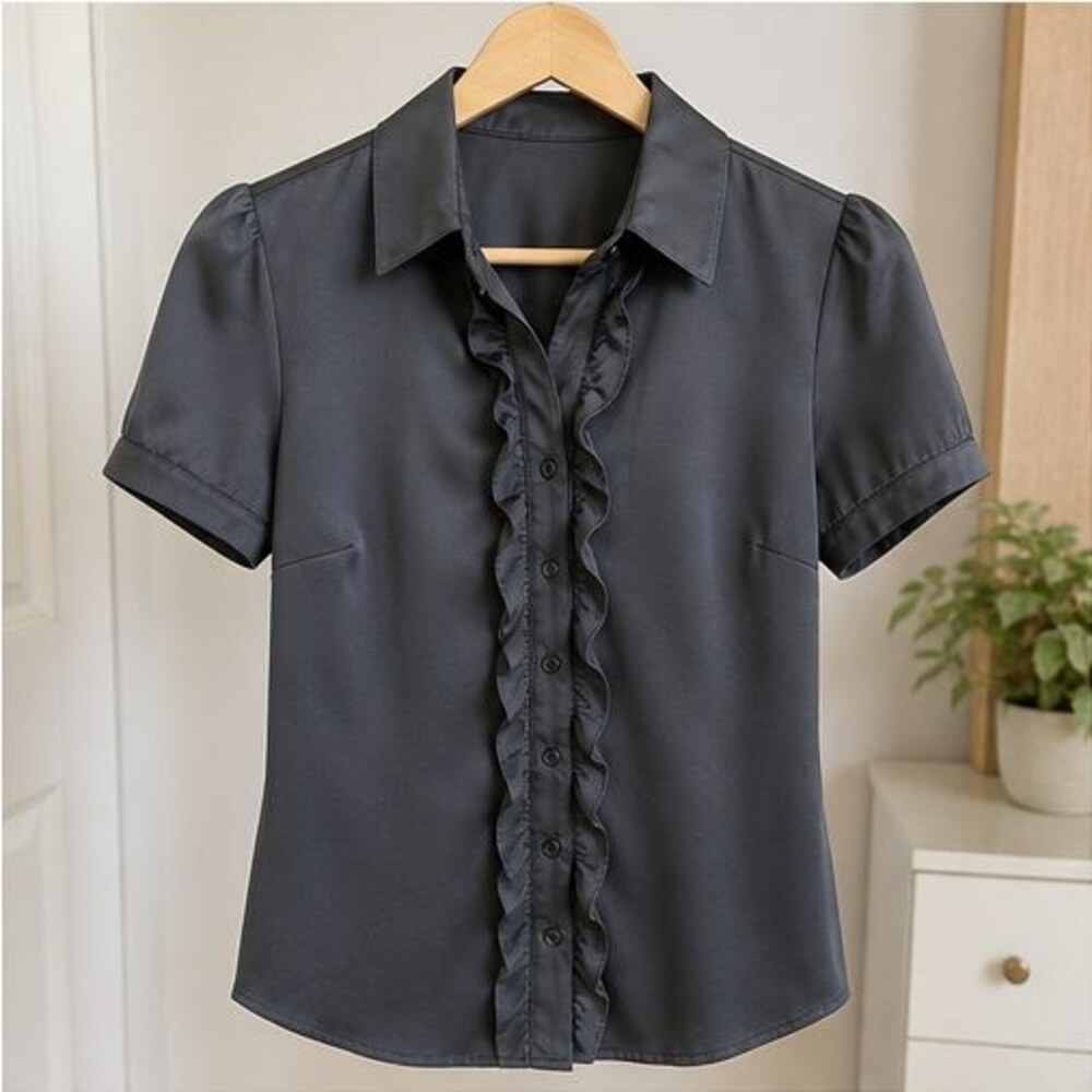 Charcoal Cami Blouse